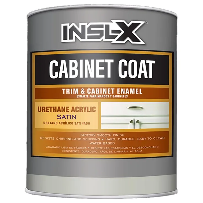 Insl-X Cabinet Coat Satin Base 2 Trim & Cabinet Enamel Interior 1 gal (Pack of 2)