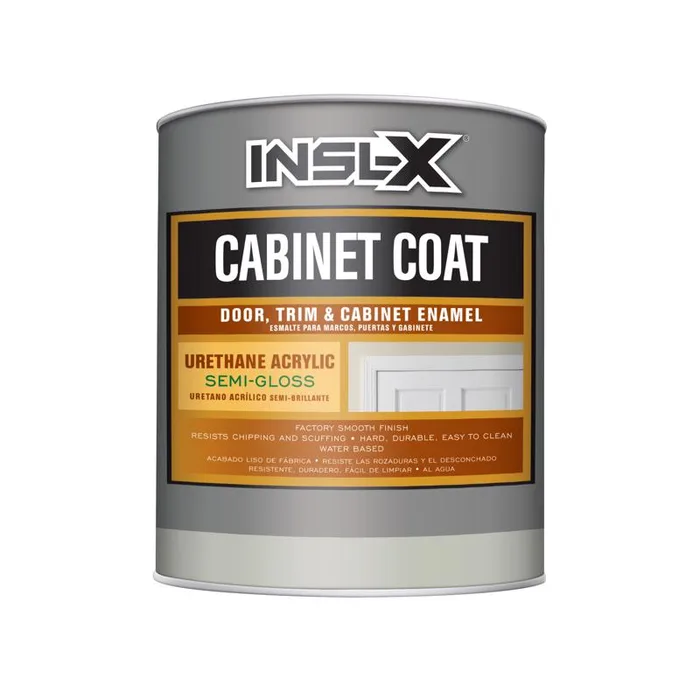 Insl-X Cabinet Coat Semi-Gloss Base 1 Trim & Cabinet Enamel Interior 1 qt (Pack of 4)