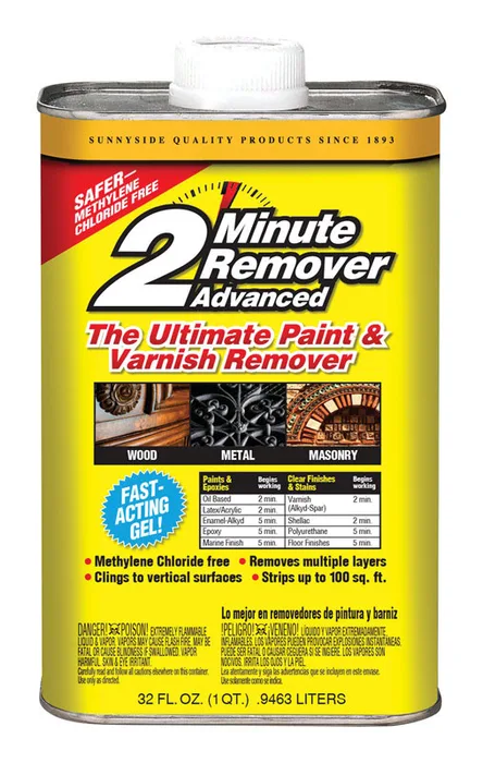 Sunnyside 2 Minute Remover Advanced Paint and Varnish Remover 1 qt (Pack of 6)
