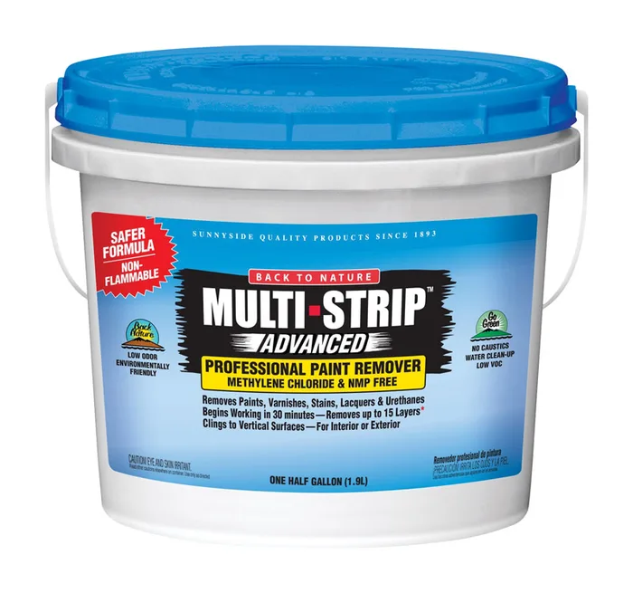 Back to Nature Multi-Strip Advanced Professional Strength Paint Remover 1/2 gal (Pack of 4)