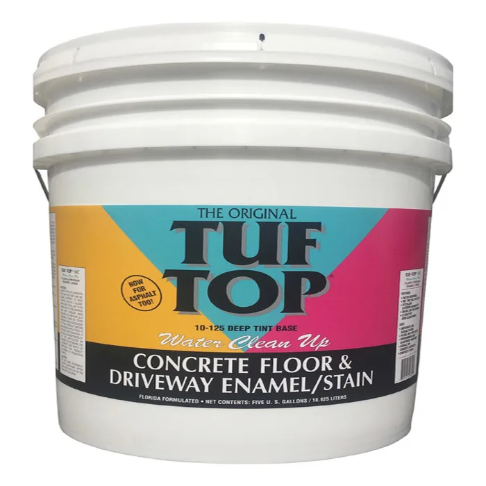 Tuf-Top Semi-Gloss Deep Tint Base Water-Based Acrylic Latex Floor & Driveway Coating 5 gal