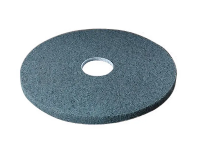 3M Scotch-Brite 17 in. D Non-Woven Natural/Polyester Fiber Floor Pad Blue (Pack of 5)