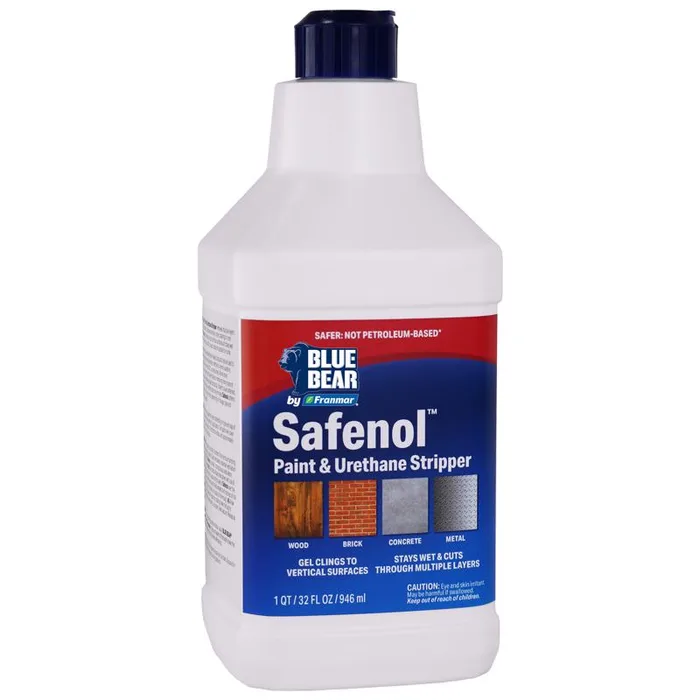 Blue Bear Safenol Paint and Urethane Stripper 1 qt (Pack of 6)