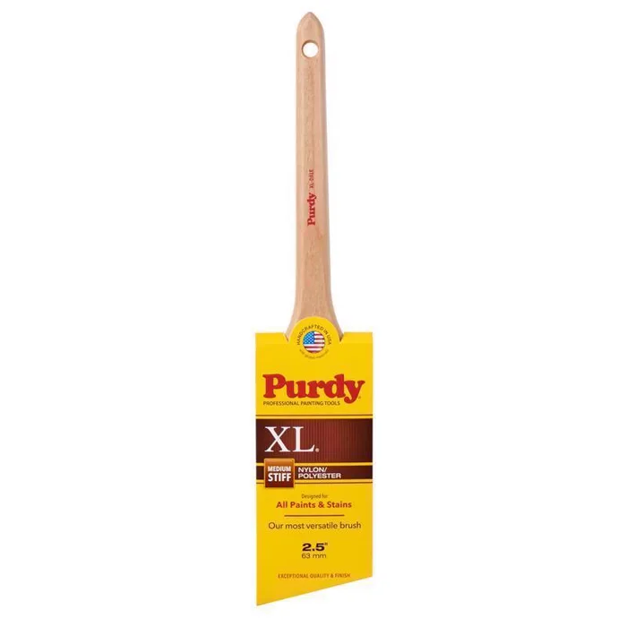 Purdy XL Dale 2-1/2 in. Medium Stiff Angle Trim Paint Brush (Pack of 6)