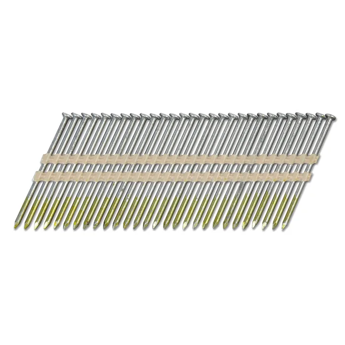 Metabo HPT 3-1/4 in. L Plastic Strip Bright Framing Nails 21 deg 1000 pk