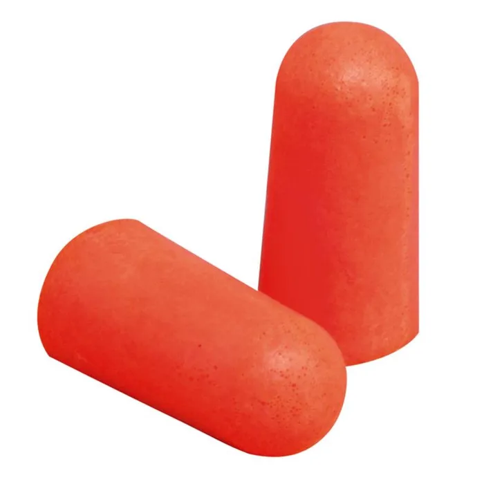 3M 32 dB Soft Foam Earplugs Orange 8 pair