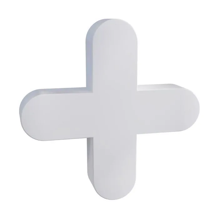 QEP .81 in. H X 0.82 in. W X .001 in. L Plastic Tile Spacer 300 pc