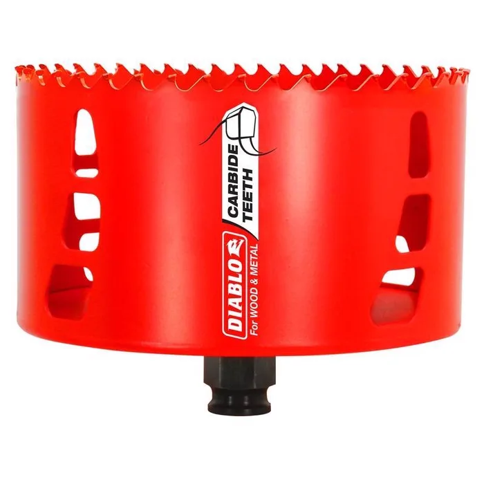 Diablo Snap-Lock Plus 4-1/2 in. Carbide Tipped 2-3/8 in. L Hole Saw