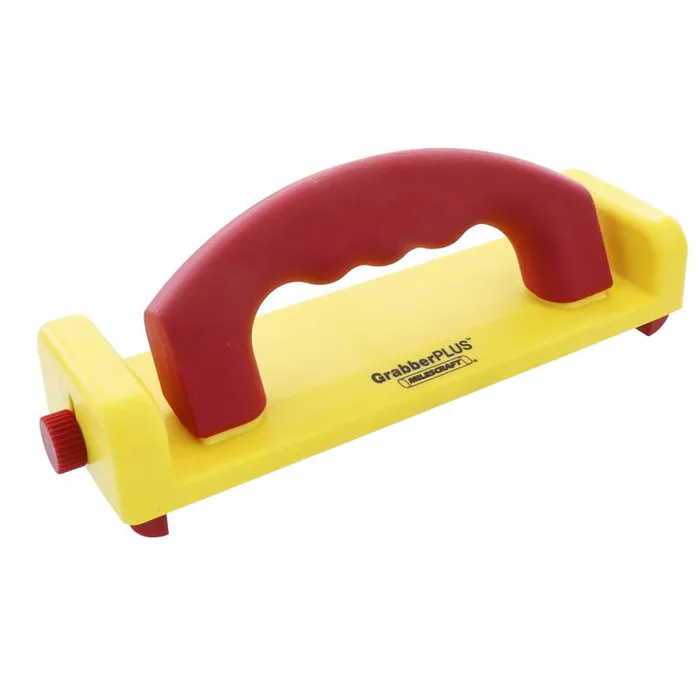 Milescraft GrabberPlus Rubber 8.25 in. L X 4 in. W Miter Table Saw Router Red/Yellow 1 pc