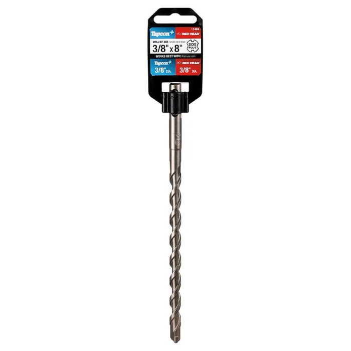 Tapcon 3/8 in. X 8 in. L Carbide Tipped Drill Bit SDS-Plus Shank 1 pk