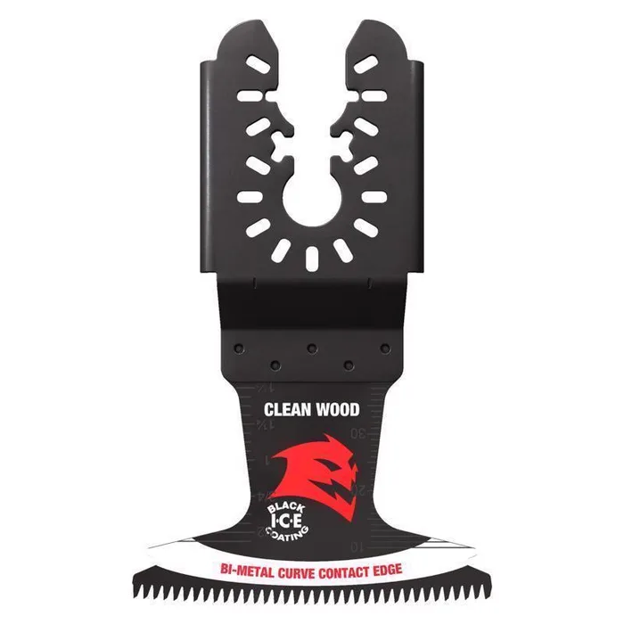 Diablo 2-1/2 in. W Bi-Metal Curved Contact Edge Oscillating Blade Clean Wood 10 pk