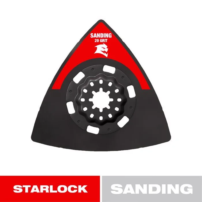 Diablo Starlock 3-1/2 in. W Carbide Grit Oscillating Sanding Plate 1 pk