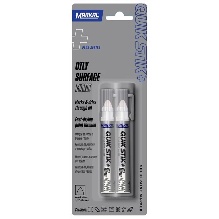Markal Quick Stik+ Paint Marker 2 pc (Pack of 6)