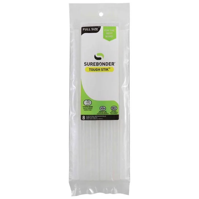Surebonder .44 in. D X 10 in. L Hot Glue Sticks Clear 8 pk