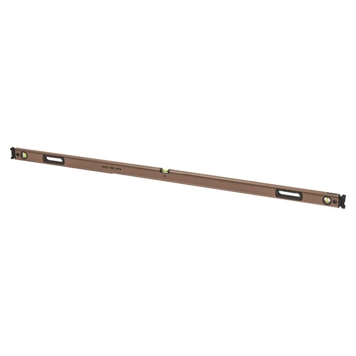 Spec Ops 72 in. Aluminum Box Beam Level 3 vial