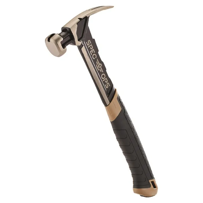 Spec Ops 28 oz Milled Face Rip Claw Hammer 13 in. Steel Handle