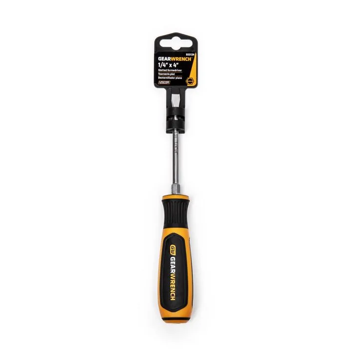 GEARWRENCH 1/4 in. X 4 in. L Slotted Screwdriver 1 pk