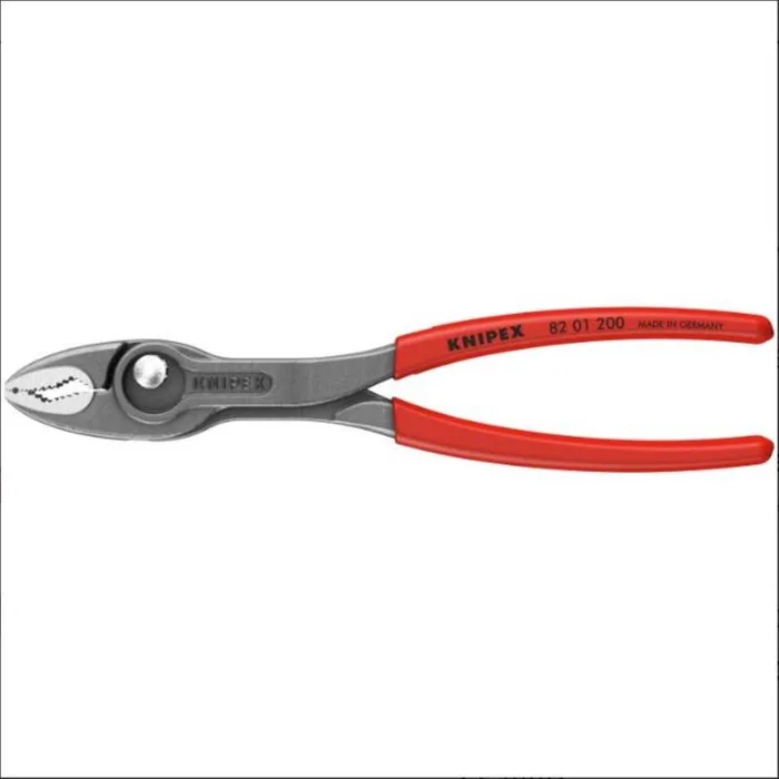 Knipex 8 in. Chrome Vanadium Steel TwinGrip Slip Joint Pliers