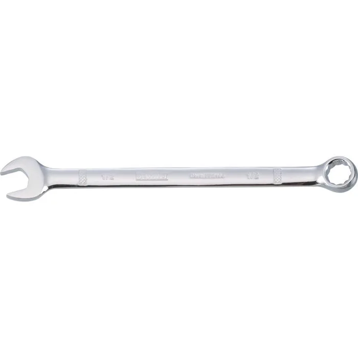DeWalt 1/2 in. X 1/2 in. 12 Point SAE Combination Wrench 6-15/32 in. L 1 pc