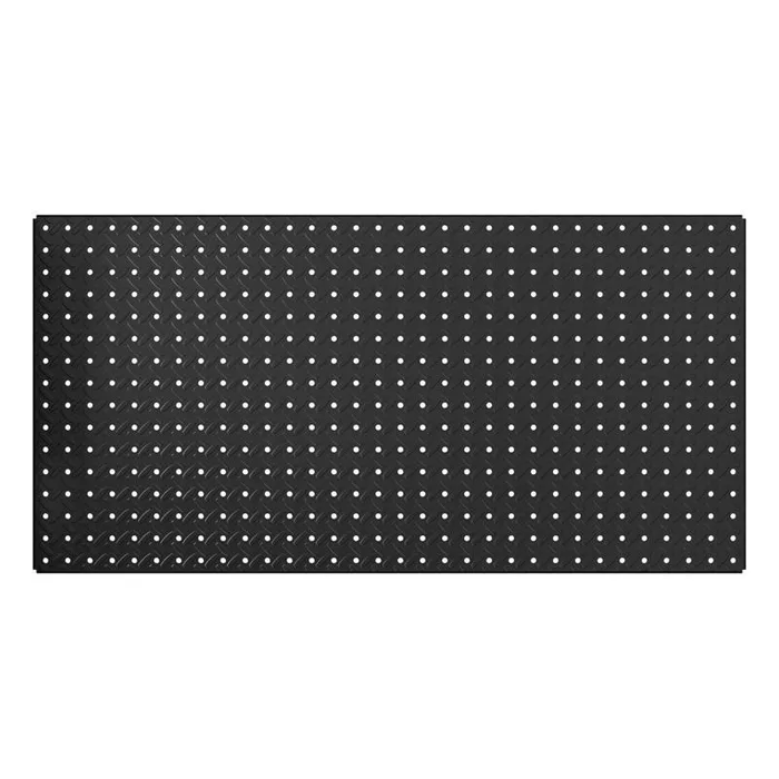 Knape & Vogt HEAVYWEIGHT 16 in. W X 32 in. H X 0.65 in. D Pegboard Steel Black (Pack of 5)