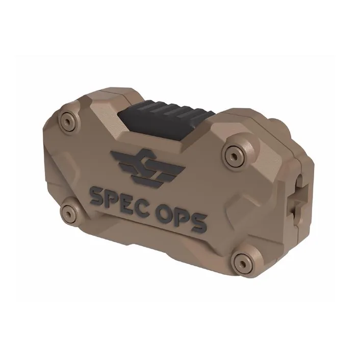 Spec Ops Polypropylene Clamp Coupler Black 1 pc
