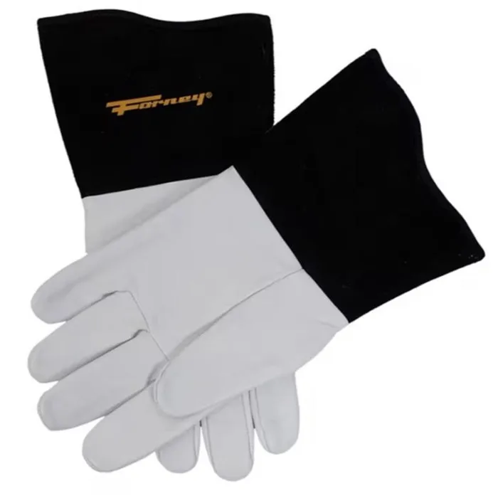 Forney Multi-Process 14.8 in. Insulated Goatskin Welding Gloves Black L 1 pk