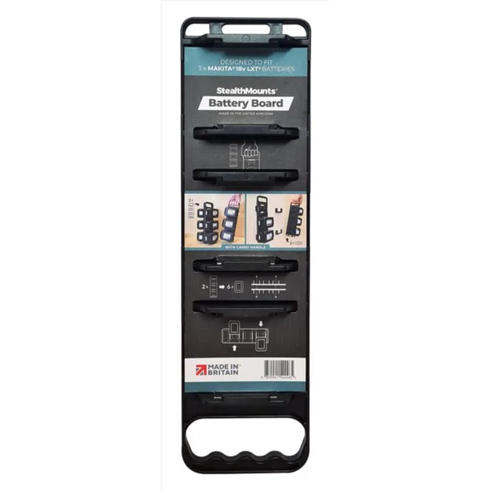 StealthMounts Battery Rack Black