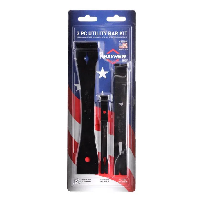 Mayhew Wrecking Bar Set 3 pc