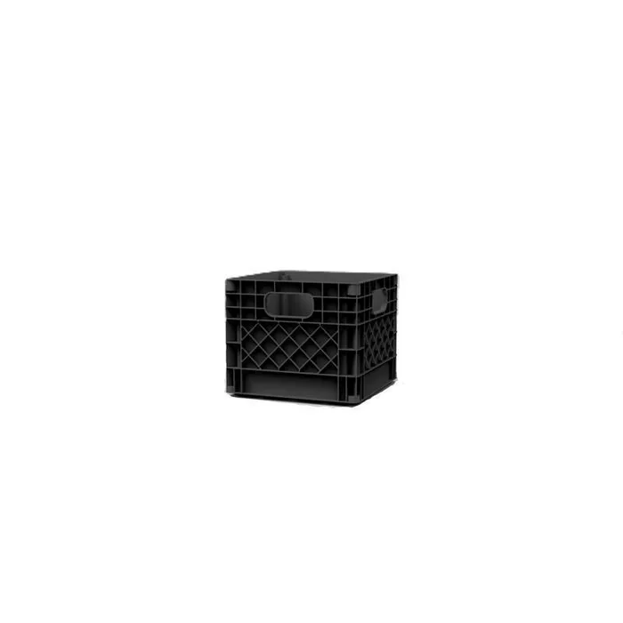 Organize-it Black Miniature Storage Bin 5.5 in. H X 6.5 in. W X 6.5 in. D Stackable (Pack of 8)