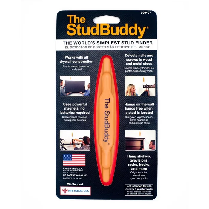 The StudBuddy 5.5 in. L X 1 in. W Magnetic Stud Finder 2 in. 1 pc