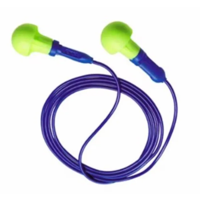 3M 28 dB Foam Banded Ear Plugs Blue