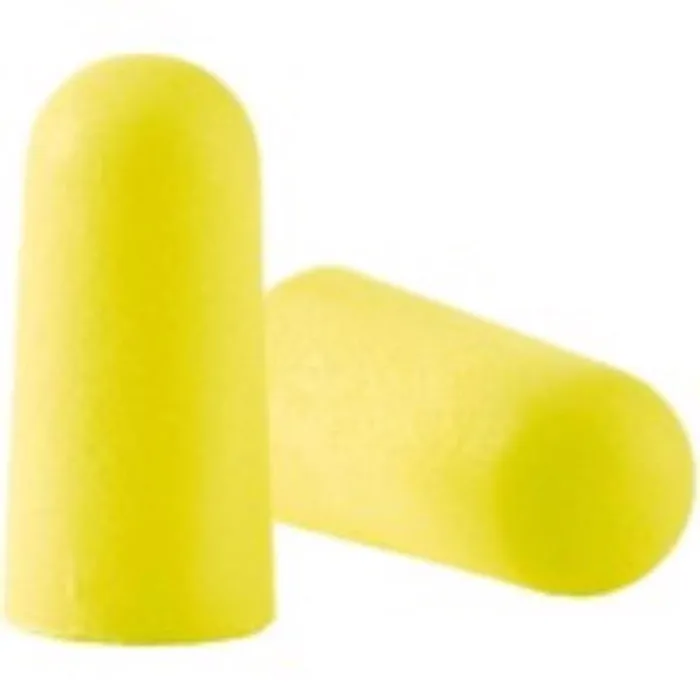 3M 32 dB Foam Earplugs Yellow 100 pair
