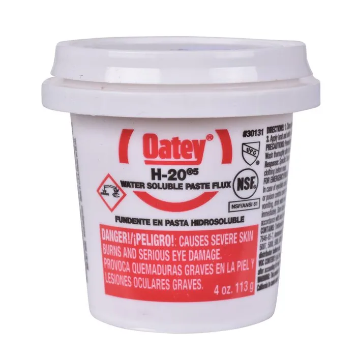 Oatey 4 oz Soldering Paste Flux 1 pc