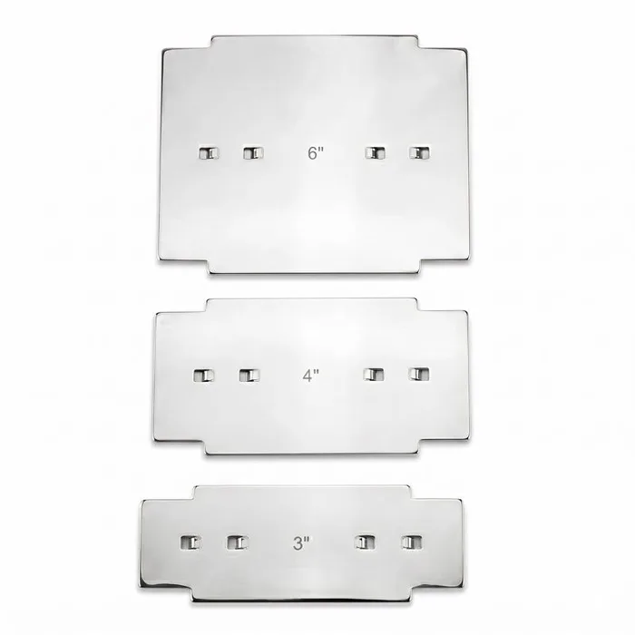 Rapid Rafter 1 in. H Anodized Aluminum Adjustable Rafter Base Kit