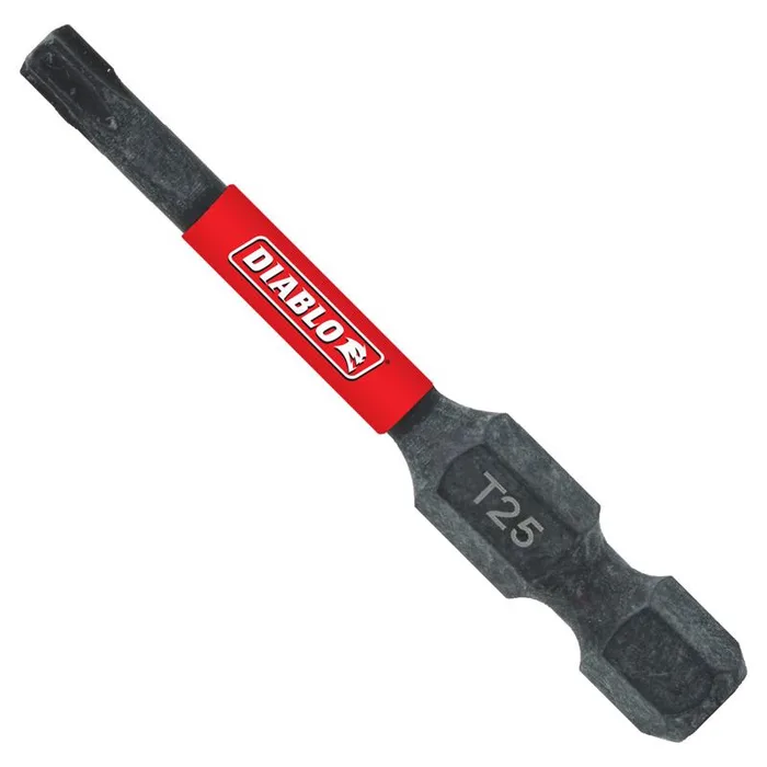 Diablo Torx 2 in. L T25 Screwdriver Bit Steel 1 pc (Pack of 50)
