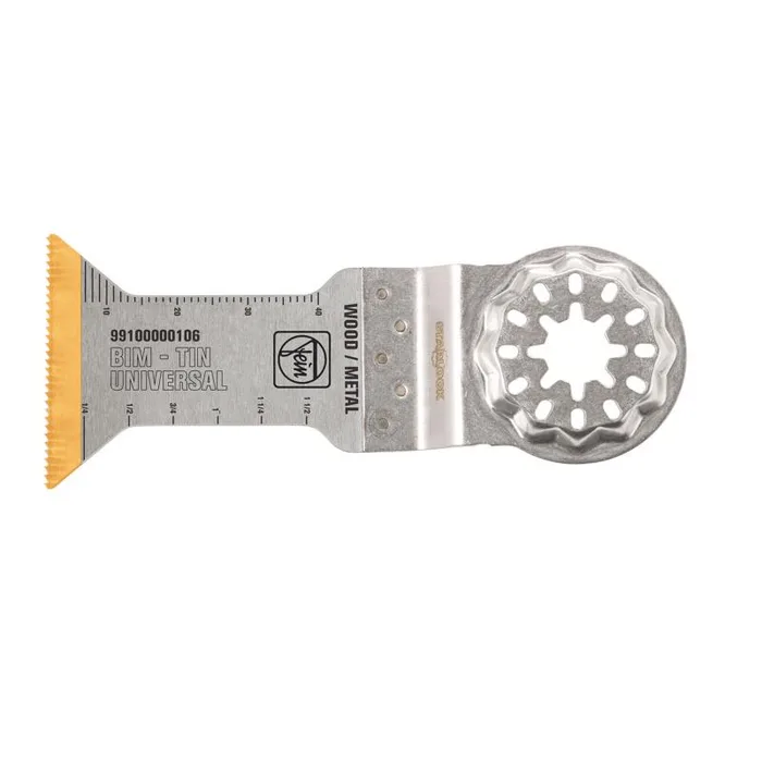 Fein 1-3/4 in. L X 2-1/8 in. W Bi-Metal E-Cut Saw Blade 1 each