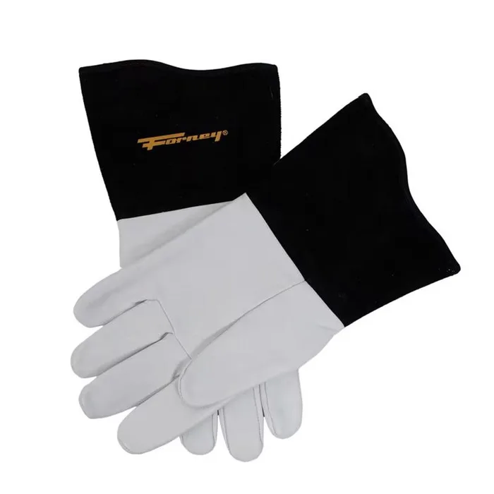 Forney 15.1 in. Insulated Cowhide Welding Gloves Black M 1 pk
