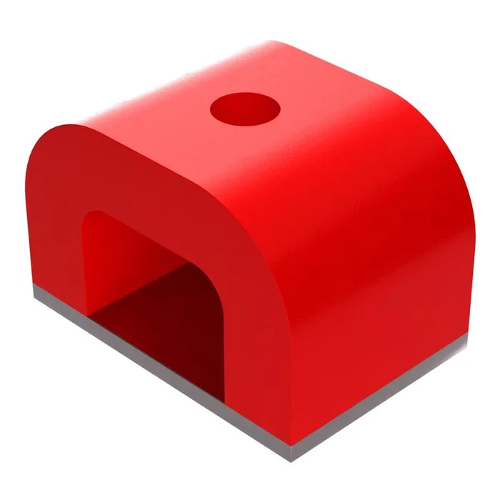 Magnet Source 1.6 in. L X 1 in. W Red Horseshoe Magnet 20 lb. pull 1 pc