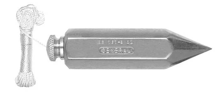 General 12 oz Steel Plumb Bob 4.5 in. L 1 pc