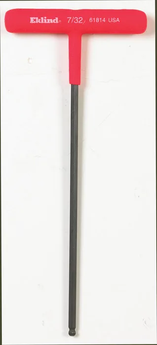 Eklind Power-T 7/32 in. SAE T-Handle Ball End Hex Key 1 pc