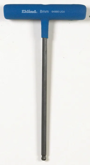 Eklind 8 mm Metric T-Handle Power Hex Key 1 pc