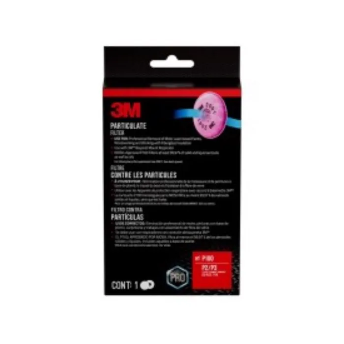 3M P100 Sanding and Lead Paint Removal Particulate Filter 6000&7500 Pink 2 pk
