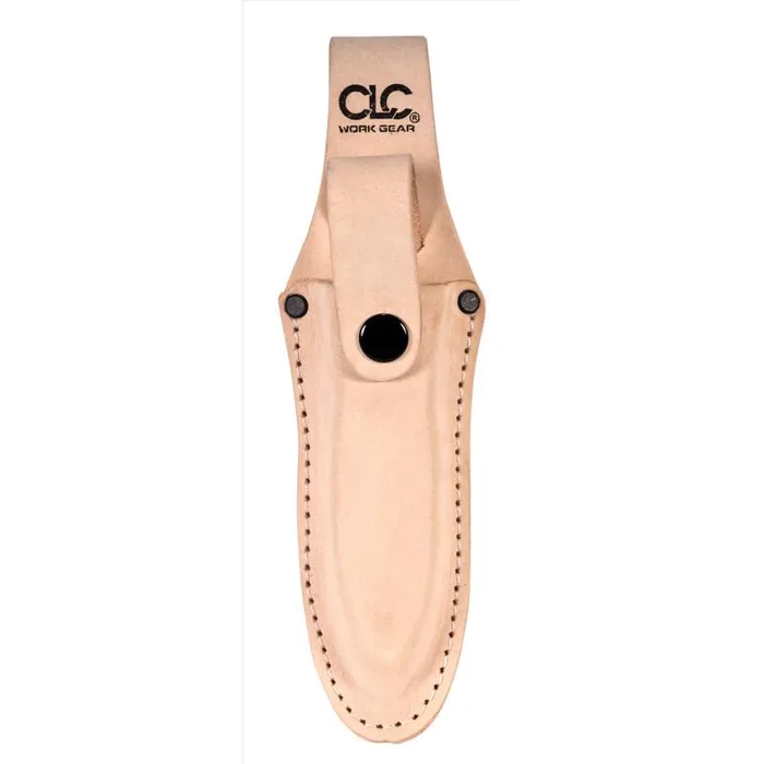 CLC 1 pocket Leather Plier Holder 2.5 in. L X 9.75 in. H Tan