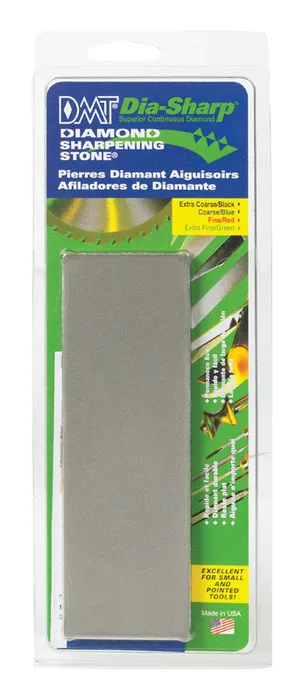 DMT Dia-Sharp 6 in. D X 6 in. L Diamond Double-Sided Bench Stone 600 Grit 1 pc