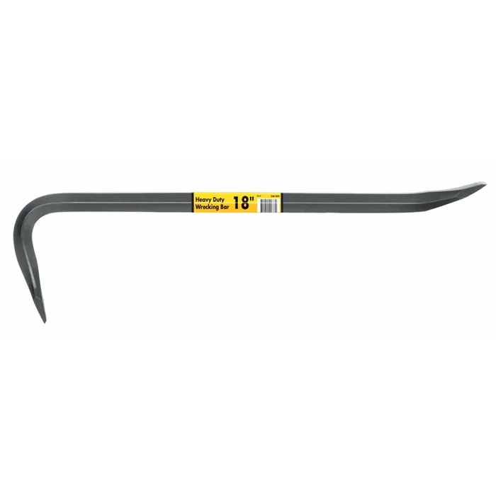 Truper 18 in. Gooseneck Wrecking Bar 1 pk