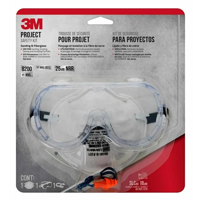 3M Clear Lens Clear Frame 1 pc