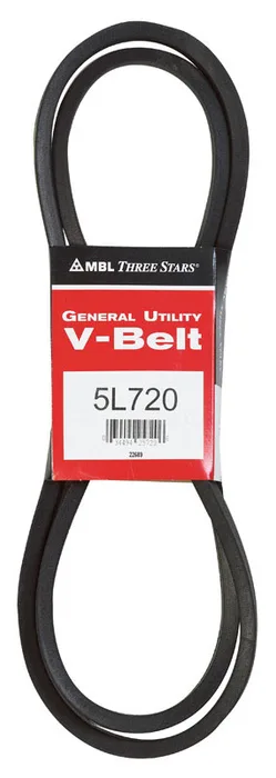 Mitsuboshi FHP General Utility V-Belt 0.63 in. W X 72 in. L For Fractional Horsepower Motors