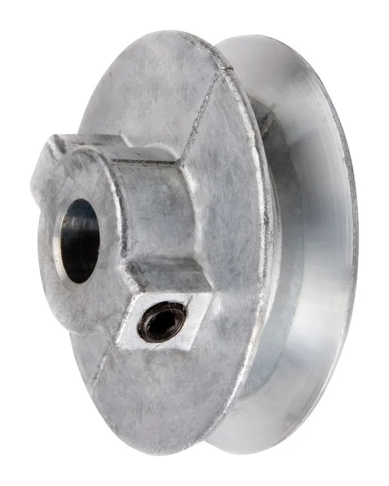 Chicago Die Cast 2-1/2 in. D X 1/2 in. D Zinc Single V-Grooved Pulley