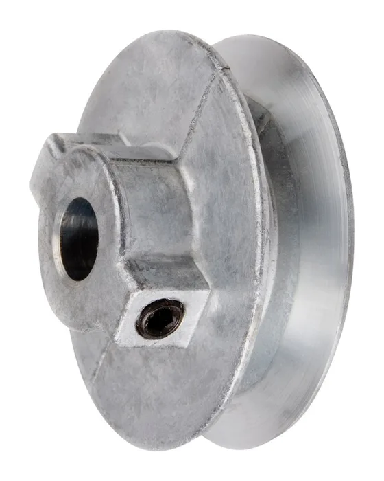 Chicago Die Cast 3 in. D X 5/8 in. D Zinc Single V-Grooved Pulley