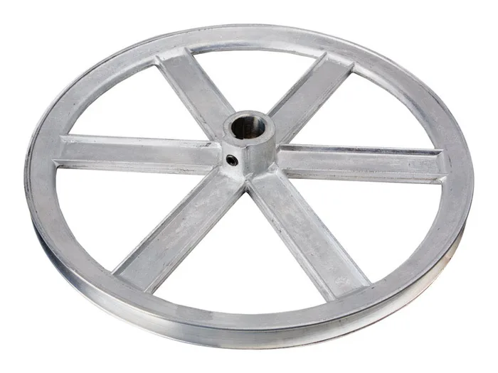 Chicago Die Cast 6 in. D X 5/8 in. D Zinc Single V-Grooved Pulley